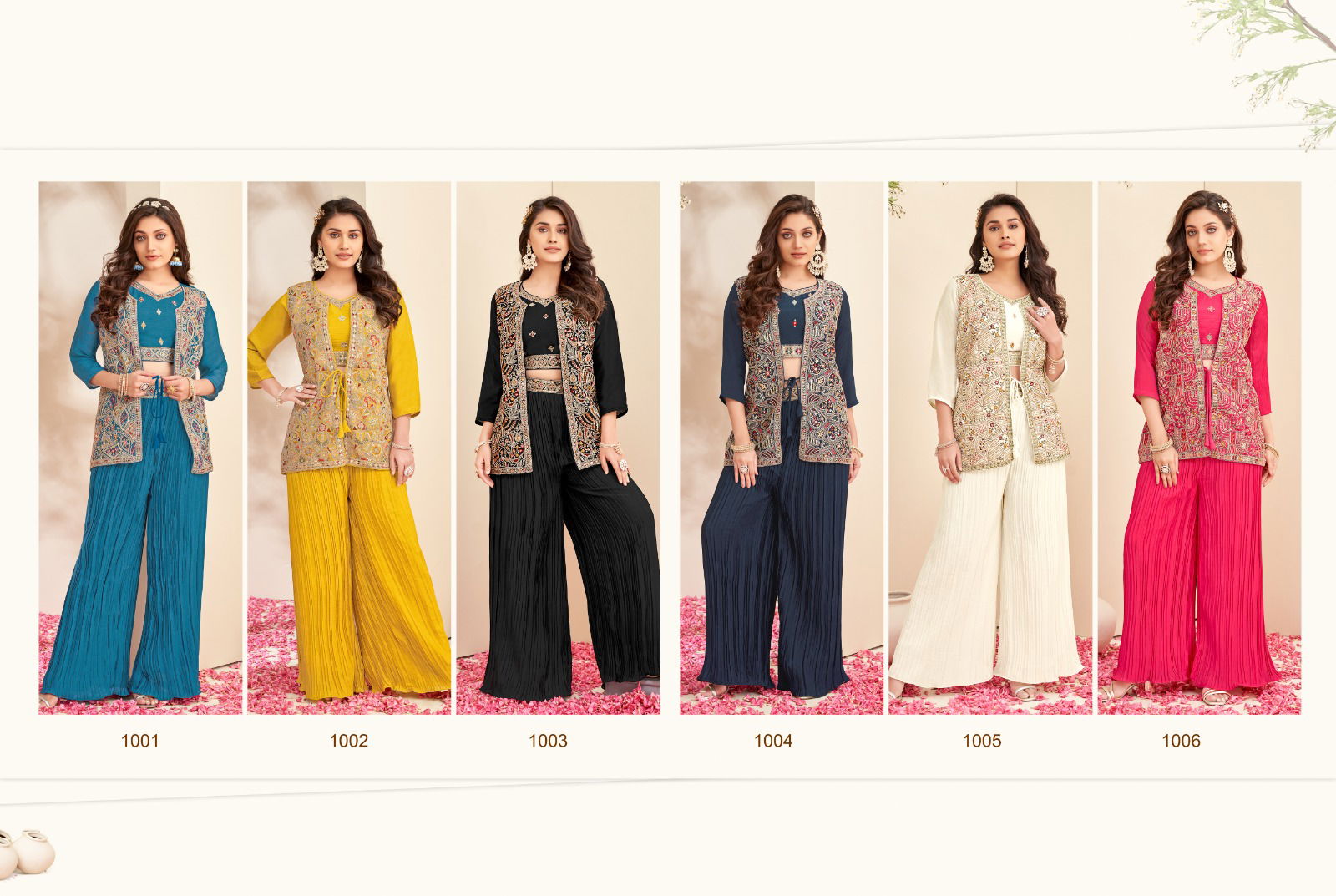 KF Nayna Shrug Jacket With Bottom Western Wholesale Shop In Surat